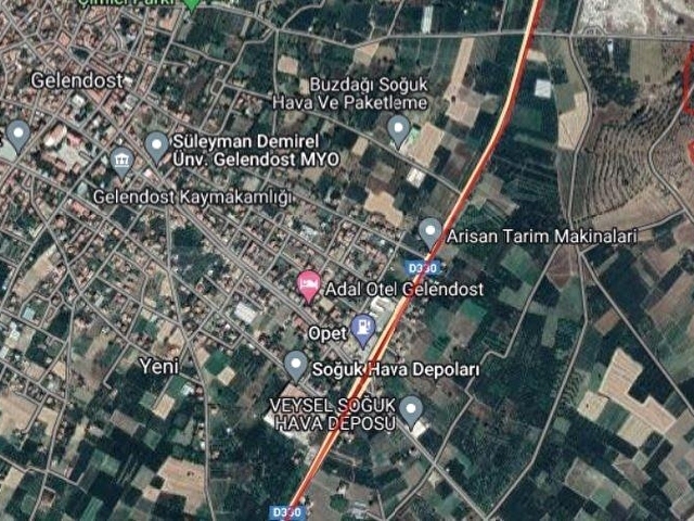 ISPARTA MERKEZ GELENDOS YAKADA SATILIK TARLA - Görsel 7