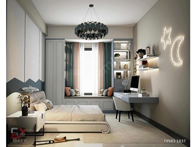 MODERN YAŞAM İÇİN TASARLANMIŞ 4+1 KONUT PROJESİ - Görsel 25