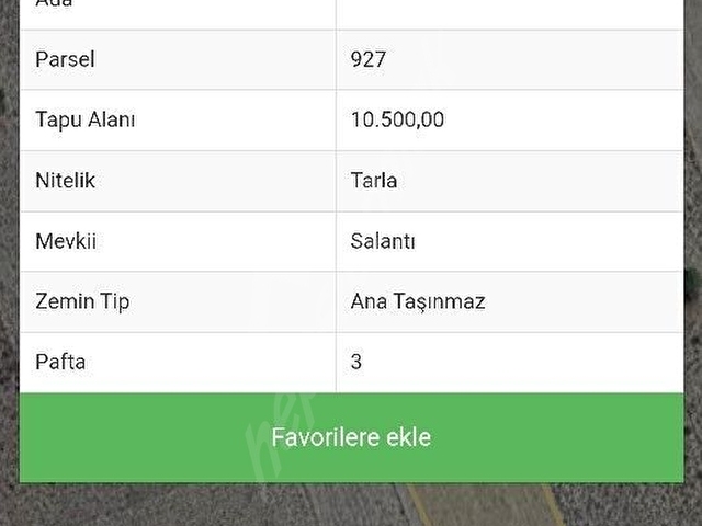 Silifke kavak yolu olan 10.500 m2 satılık - Görsel 2
