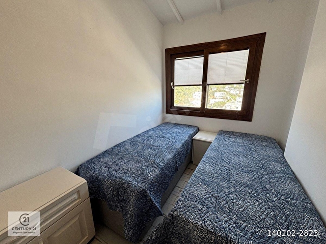 BODRUM AKYARLARDA KARAİNCİR PLAJINDA DENİZ MANZARALI EŞYALI KİRALIK DAİRE - Görsel 9