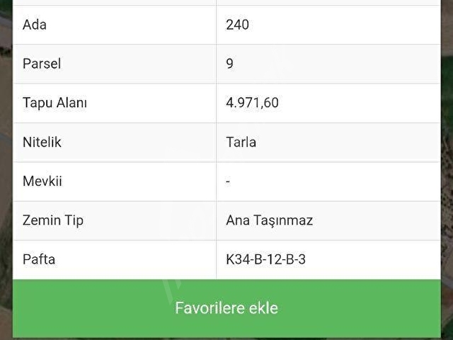 KARACA GAYRİMENKULDEN SATILIK 4970 M2 TARLA KOCASİNAN DADAĞI - Görsel 9