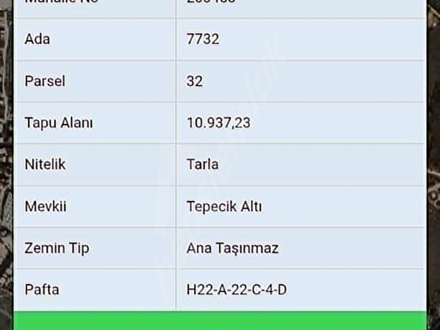 DEMİRTAŞ CUMHURİYET MAH.DE İMARA YAKIN 185 M2 SATILIK TARLA - Görsel 2