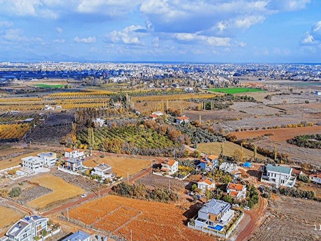 DÜZLERÇAMINDA 579 M2 KÖŞE PARSEL VİLLA ARSASI - Görsel 14