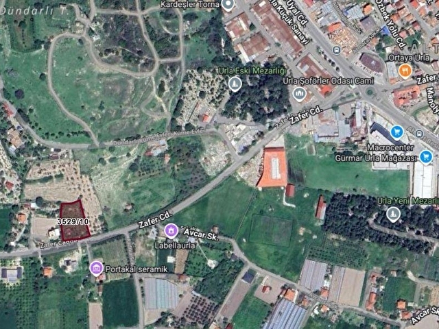 Urla İtokent Yolunda İmar Yakın İçnde İş Yeri Olan Satılık Arazi - Görsel 3