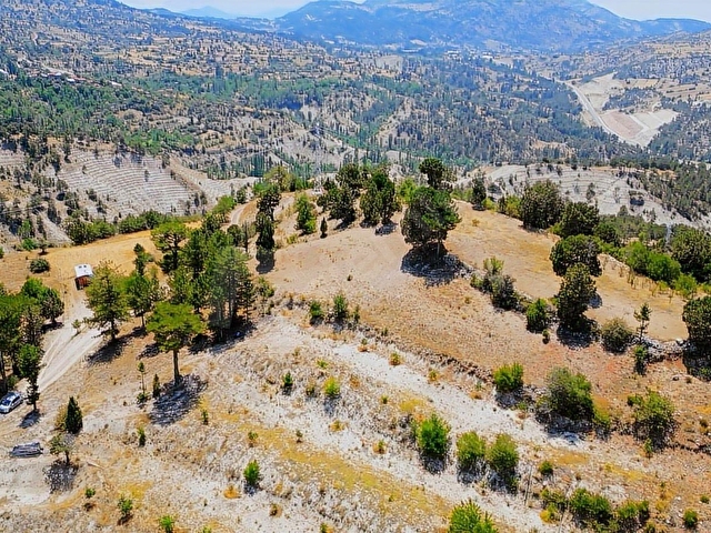 Fethiyeye 1 Saat Mesafede Panoramik Manzaralı 1.293 m2 Tarla - Görsel 16
