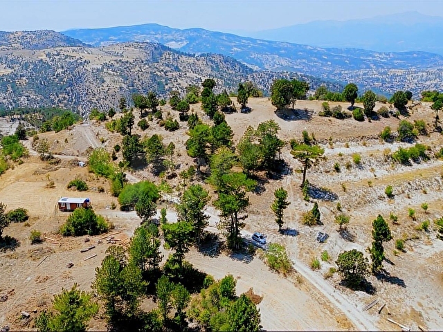 Fethiyeye 1 Saat Mesafede Panoramik Manzaralı 1.293 m2 Tarla - Görsel 19