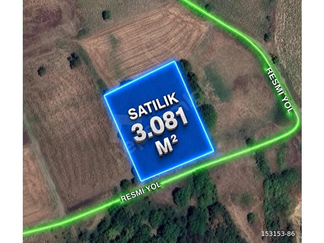 EKİNOX TRGO EMLAKTAN CEVİZLİK TARLA - Görsel 2
