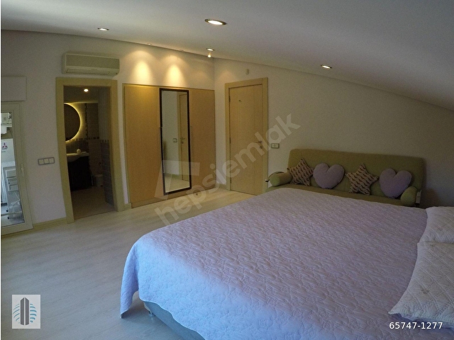 (A1277) Şantiye evlerinde, plaja 100 m, özel havuzlu, 5+2 villa - Görsel 29