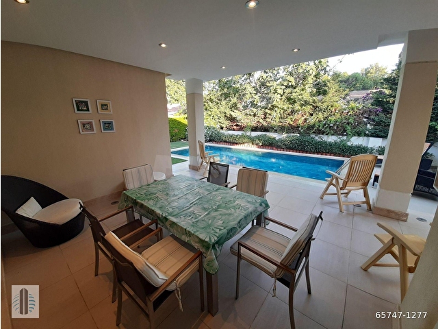 (A1277) Şantiye evlerinde, plaja 100 m, özel havuzlu, 5+2 villa - Görsel 3