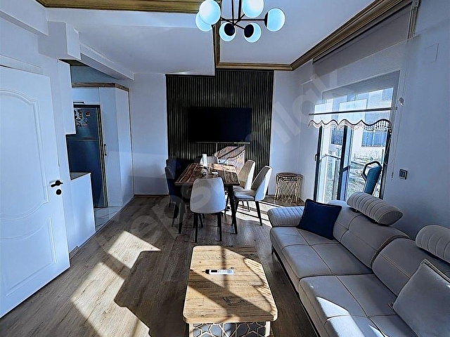 ORTACADA HAVUZLU SİTE İÇİNDE 3+1 FULL EŞYALI SATILIK VİLLA - Görsel 3
