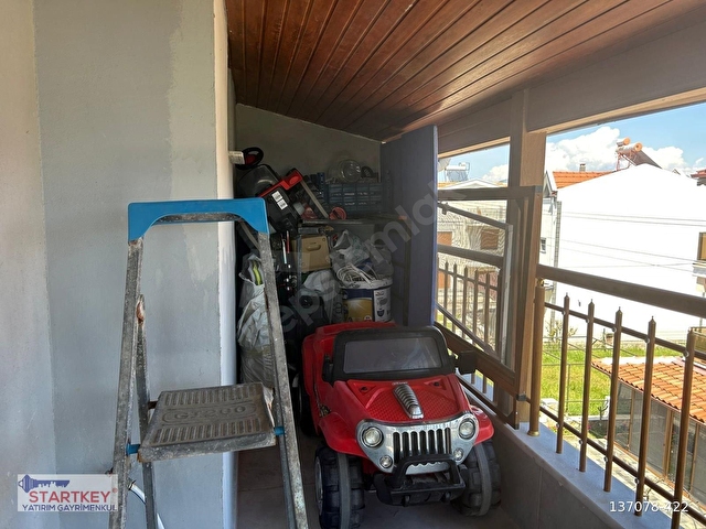 Ayvalık Altınovada Site İçinde 3 Katlı Deniz Manzaralı Villa - Görsel 21