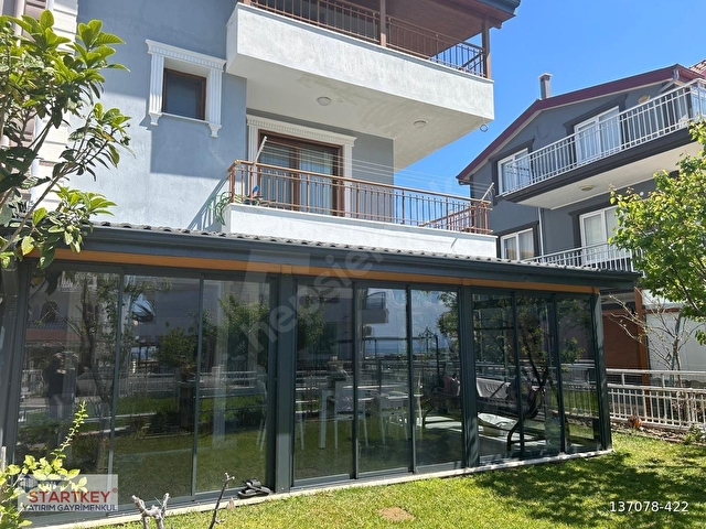 Ayvalık Altınovada Site İçinde 3 Katlı Deniz Manzaralı Villa - Görsel 5