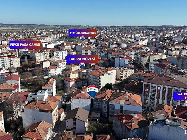 REMAX PARK BARLAS GÜRLERDEN BAFRA MERKEZDE 5 KAT İMARLI ARSA - Görsel 8