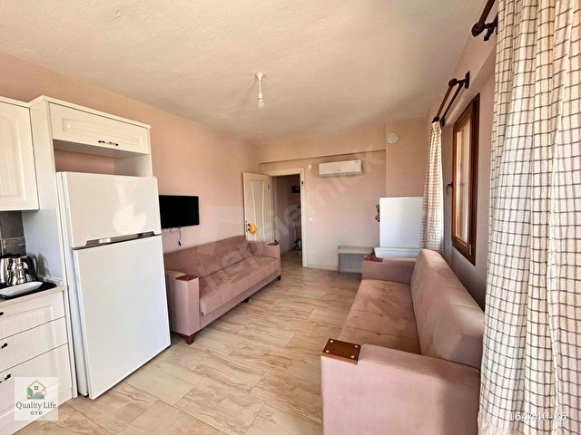 DATÇA MERKEZDE DENİZ MANZARALI EŞYALI KİRALIK 1+1 DAİRE - Görsel 4