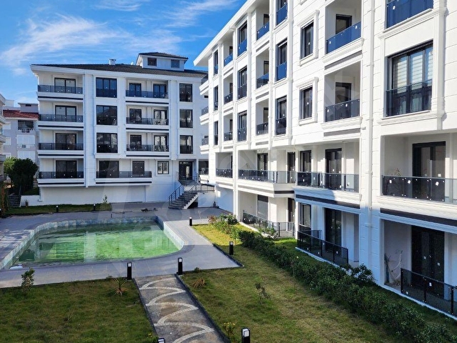 AYVALIK SARIMSAKLI DA EN LÜX SİTEDE SIFIR 1+1 DAİRELER - Görsel 17