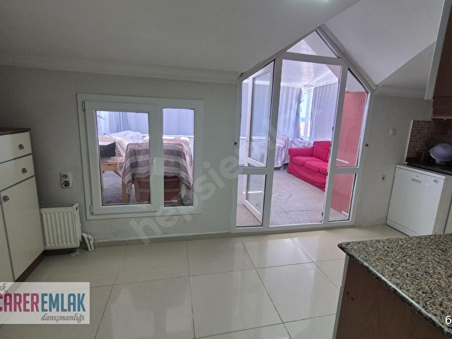 Dikili Merkezde Denize Çok Yakın Eşyalı Kiralık Dubleks Daire - Görsel 14