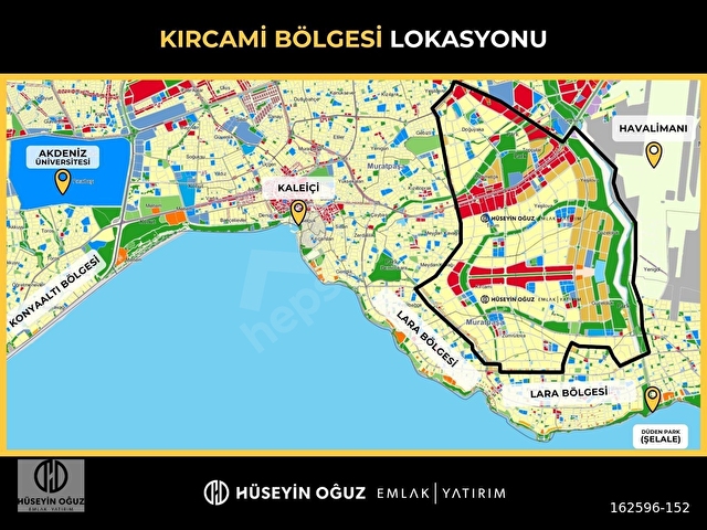 HÜSEYİN OĞUZDAN KIRCAMİDE BARSELONA CADDEDE 81m² TİCARİ ARSA - Görsel 4