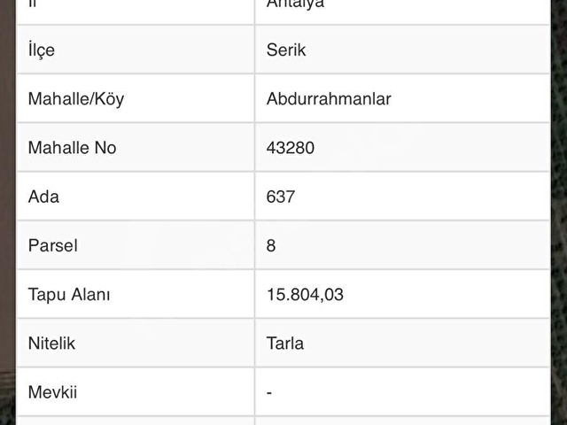DEPO EV FİDELİK  SERA YERİ  TAM KARE ARAZİ TARLA 15804 M2 ABDURRAHMANLAR - Görsel 26