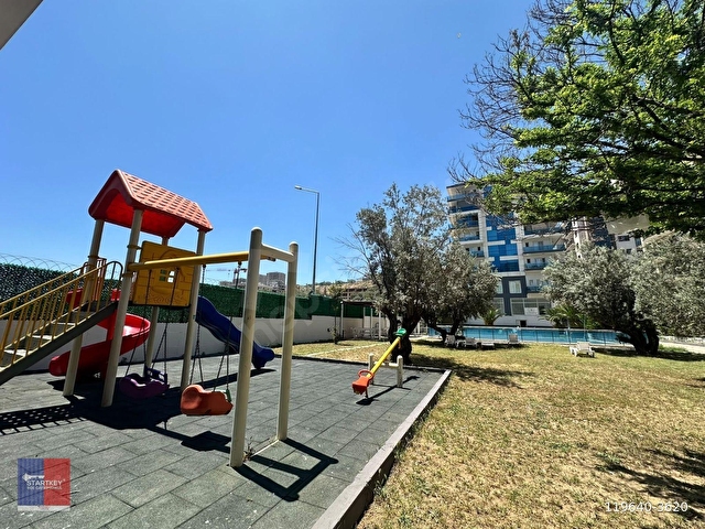 Çiğli Site İçerisinde Eşyalı Havuzlu Geniş Satılık 2+1 Daire - Görsel 25