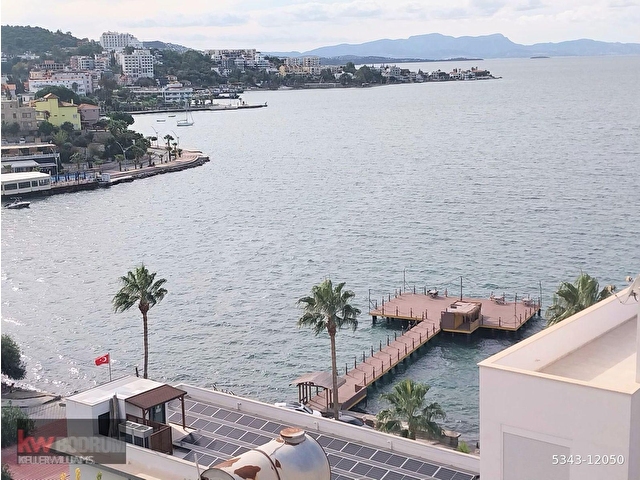 GÜLLÜKTE 3+2 DENİZ MANZARALI SAHİLE 70 M.İKİZ VİLLA - Görsel 3