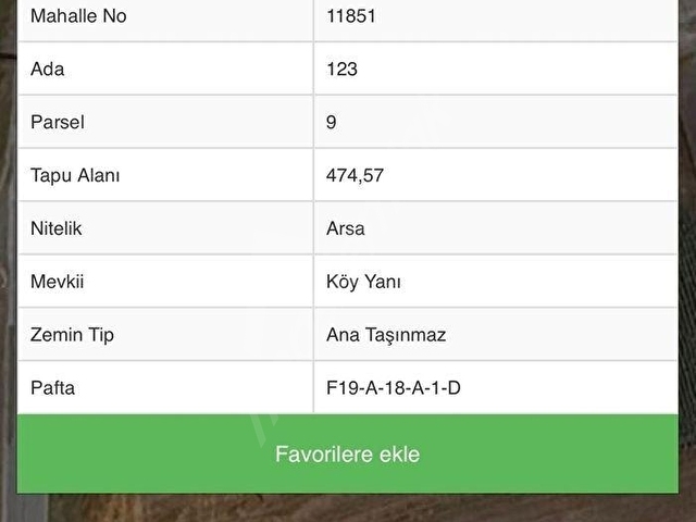 Ergene İğnelerde Konut İmarlı 474,57 m² Yatırımlık Satılık Arsa