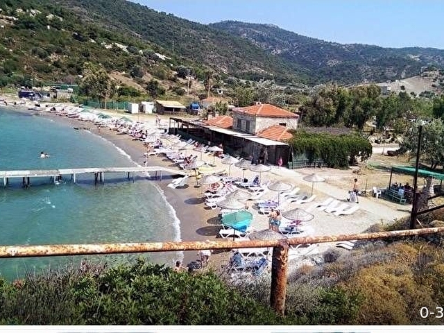 Foça Sazlıca Plajı Deniz Manzaralı İmarlı Tripleks Villa Arsa - Görsel 2