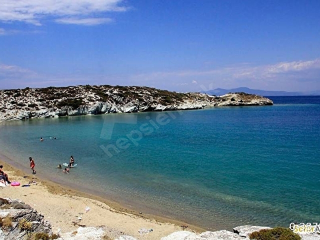 Foça Sazlıca Plajı Deniz Manzaralı İmarlı Tripleks Villa Arsa - Görsel 4