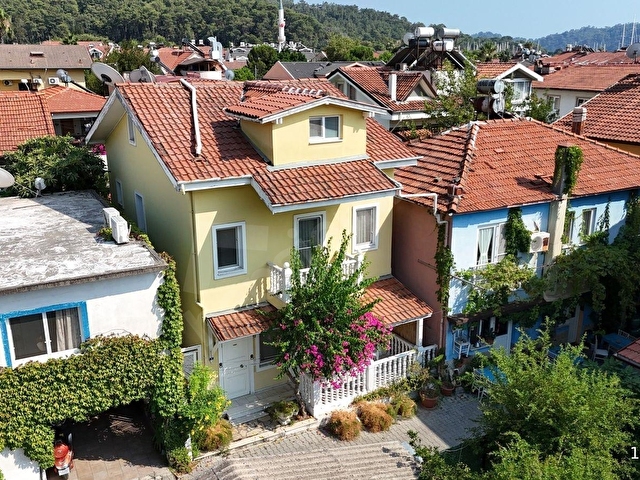 GÖCEK ÇARŞI MERKEZDE HAVUZLU MUHTEŞEM VİLLA - Görsel 27