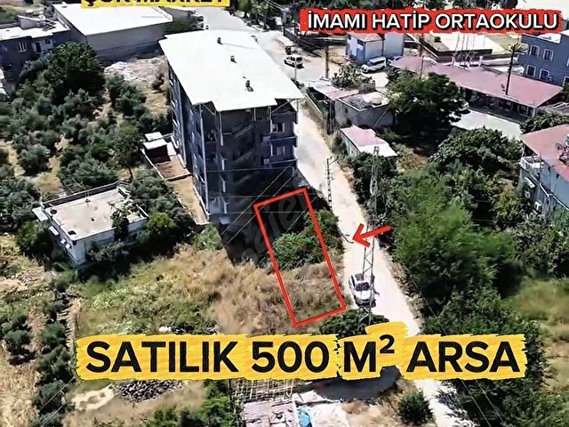 KARATAŞ MAHALLESİ’NDE SATILIK 500 M² ARSA