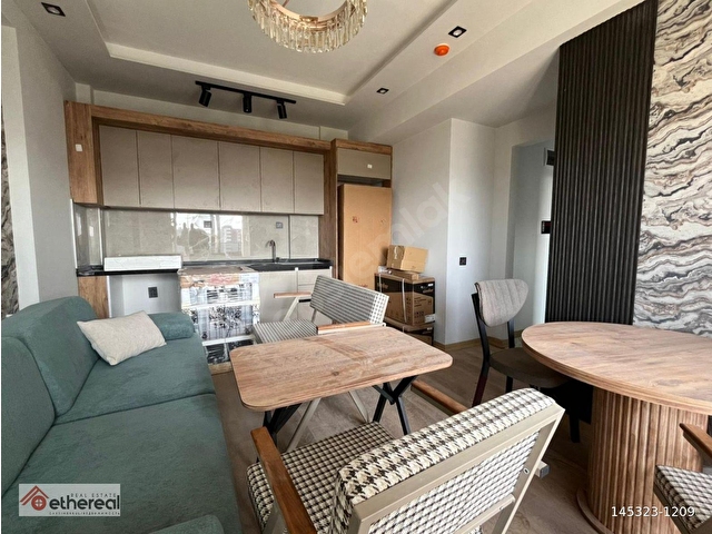 ETHEREALDEN ÇEŞMELİDE HAVUZLU DENİZ MANZARALI EŞYALI 1+1 DAİRE - Görsel 3