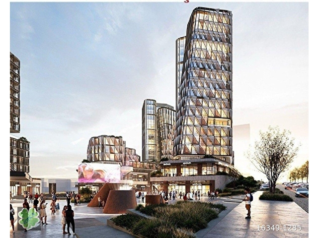 ANGİM (GİMAT) KONYA YOLU  PROJESİNDE BORÇSUZ 2+1 BÜRO+AVM KİRA GETİRİLİ HİSSE SATILIKTIR