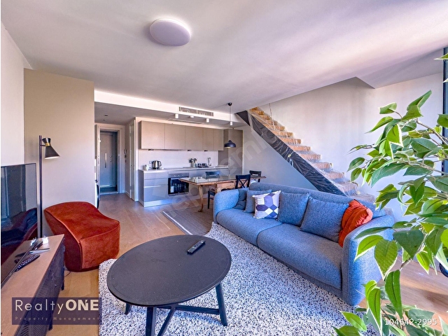 Beyoğlu 1+1 Kiralık Dubleks Daire Galata Yeni Bina Eşyalı Teraslı Otoparklı - Görsel 2