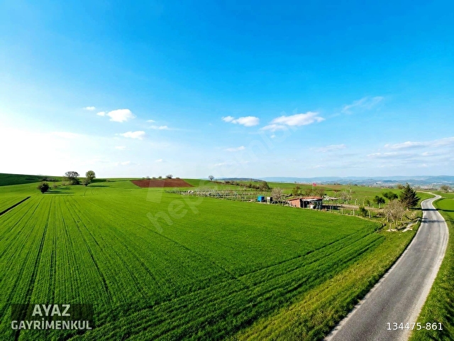 KIRKLARELİ PINARHİSAR TOZAKLI KÖYÜNDE ASFALT CEPHE 3060M2 TARLA - Görsel 2
