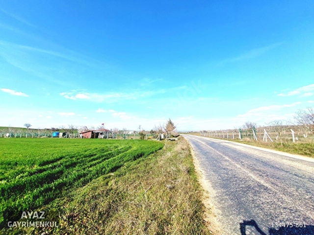 KIRKLARELİ PINARHİSAR TOZAKLI KÖYÜNDE ASFALT CEPHE 3060M2 TARLA - Görsel 10