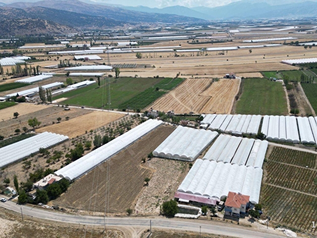 ELMALI KIZILBEL MEVKİNDE 3.000 m² YÜKSEK  BAKIMLI SERA SATILIKTIR. - Görsel 15