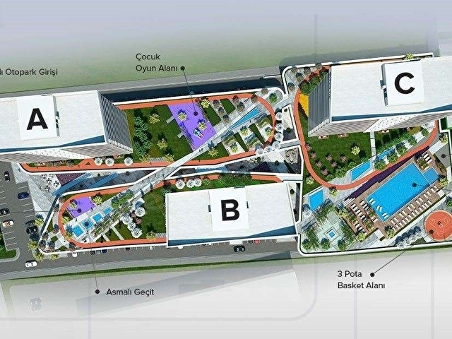 SUR YAPI MİRAGE ÇARŞIDA NA-TAMAM KİRALIK 154 m2 DÜKKAN - Görsel 4
