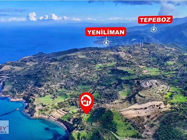Karaburun da Denize Sıfır 5.700m2 Tarla - Görsel 26
