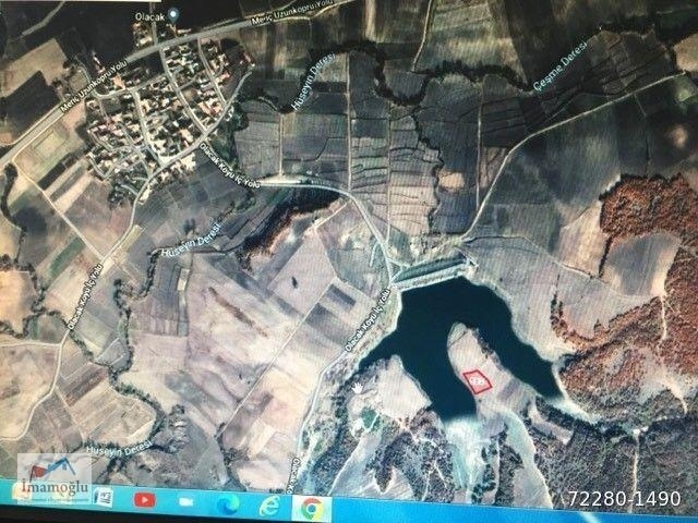 EDİRNE MERİÇTE SATILIK TARLA GÖL KENARI ÇİFTLİK YERİ 2350 M2 - Görsel 17