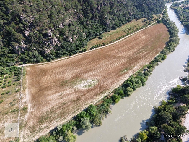 MERSİN Silifke Bucaklı Göksu Nehri kenarında 21.757 m2 Satılık - Görsel 4