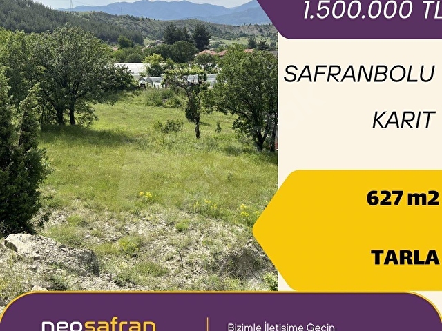 SAFRANBOLU KARIT’TA SATILIK FIRSAT ARAZİ!