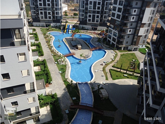 ANTALYA KEPEZ ÇANKAYA MAH.ŞEHİR HASTANESİNE YAKIN SİTE İÇİNDE  HAVUZLU AÇIK MUTFAK 1+1 KİRALIK DAİRE - Görsel 16