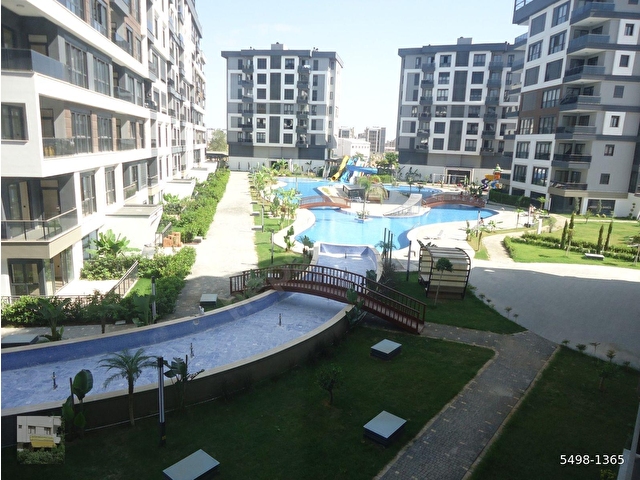 ANTALYA KEPEZ ÇANKAYA MAH.ŞEHİR HASTANESİNE YAKIN SİTE İÇİNDE  HAVUZLU AÇIK MUTFAK 1+1 KİRALIK DAİRE - Görsel 15