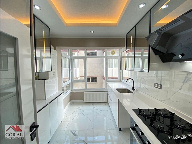 GÖRAL EMLAK 3+1 BOŞ YENİ SIFIR LÜKS YAPILI ORTA KAT PARK MANZARALI - Görsel 29