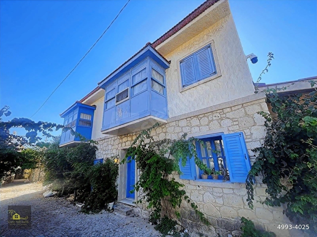 Alaçatıda Satılık Taş Ev - Görsel 15
