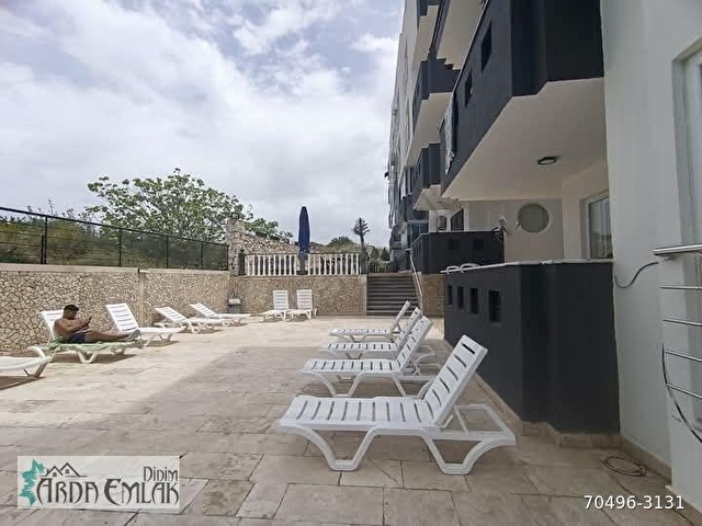 YATIRIM VE TATİL İMKANI BİR ARADA HAVUZLU SİTEDE 80M2 1+1 DAİRE - Görsel 3