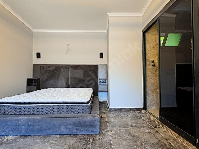 Fethiye, Üzümlüde sıfır, modern eşyalı 3+1 villa satılık - Görsel 12