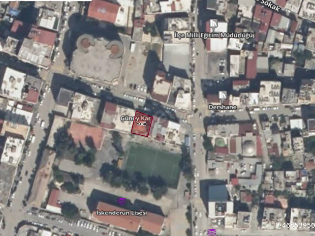 İSKENDERUN MERKEZDE TİCARİ İMARLI SATILIK ARSA