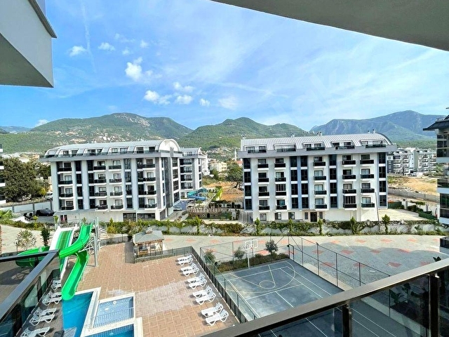 ALANYA OBA OLIVE RESORTTA FULL EŞYALI 1+1 SATILIK DAİRE - Görsel 30