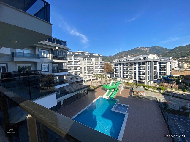 ALANYA OBA OLIVE RESORTTA FULL EŞYALI 1+1 SATILIK DAİRE - Görsel 14