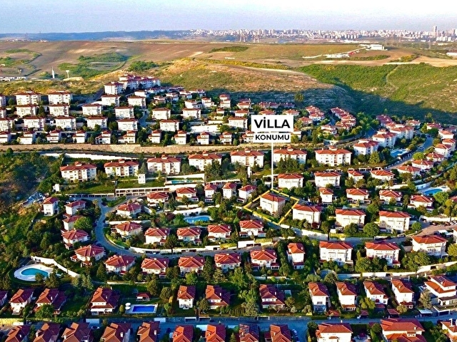 BAHÇEŞEHİR ESTON ŞEHİR 1 SATILIK 3+1 VİLLA GÜZEL KONUM - Görsel 30